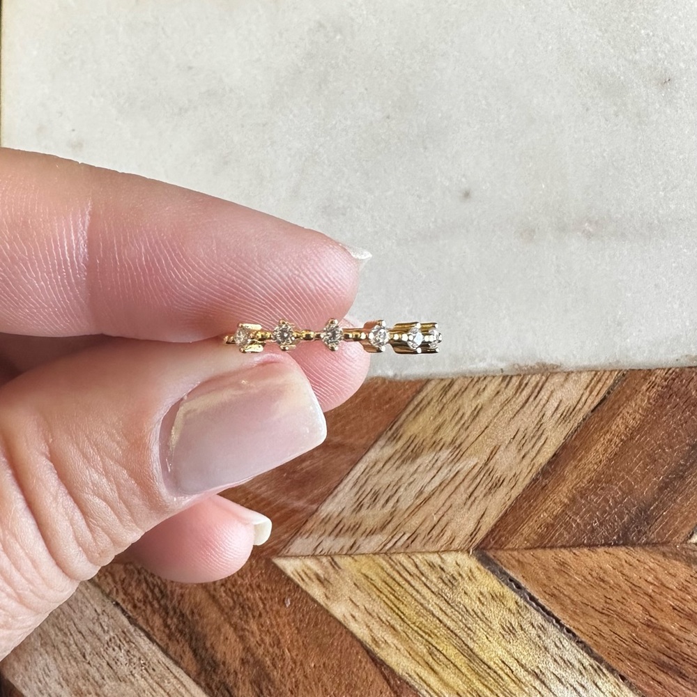 Dainty CZ Ring - Picture 3 of 6